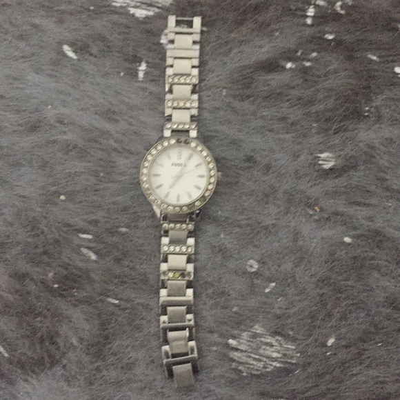 Fossil watch, steel, silver - Picture 3 of 8